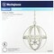 Westinghouse Three-Light Indoor Chandelier Stella Mira Brushed Nickel 6341900 - alternate 4
